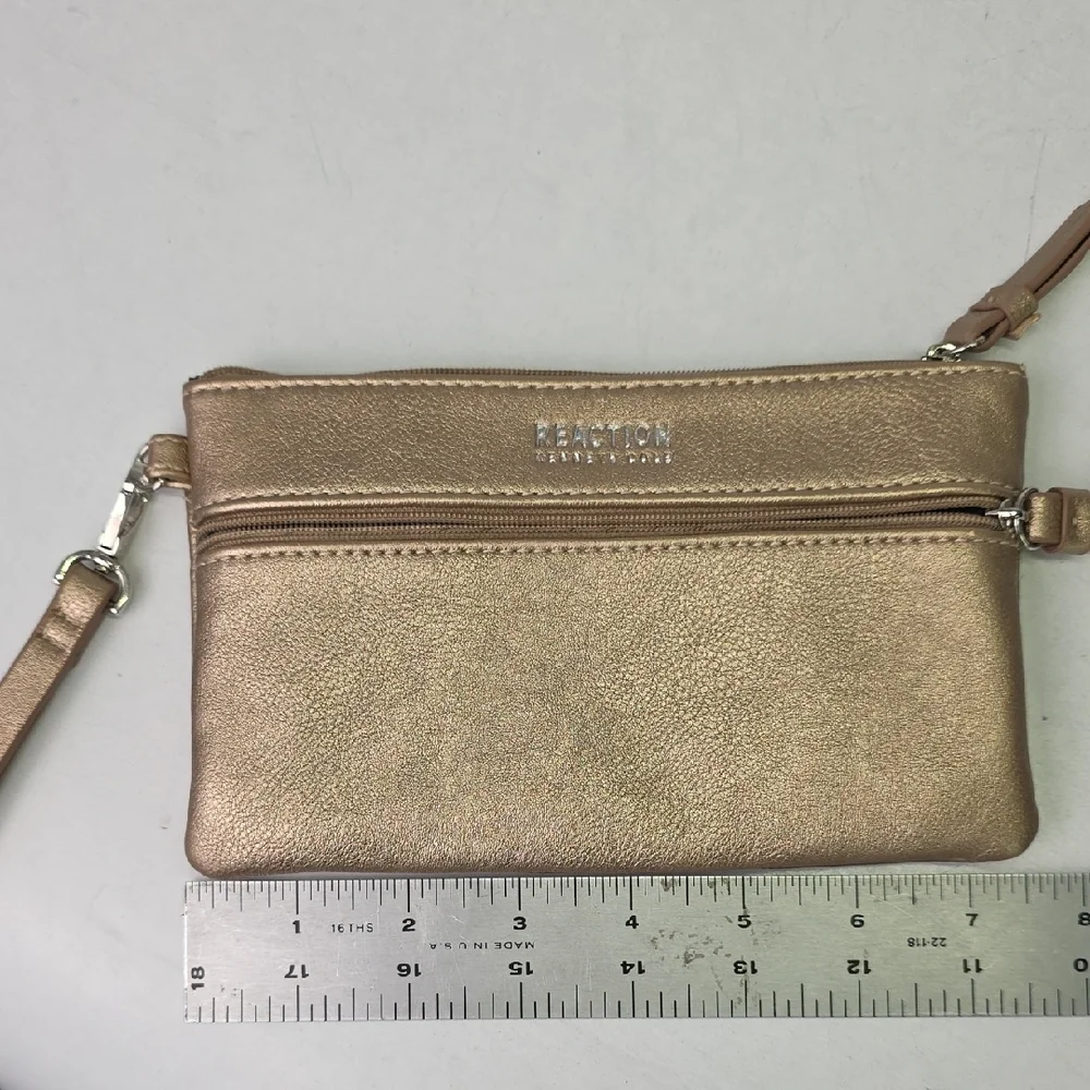 Kenneth Cole Reaction Metallic Wristlet - Picture 3 of 9